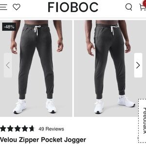 Men's Fioboc Charcoal Grey Jogger
